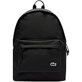 Lacoste Unisex Neocroc Backpack, Black, One Size