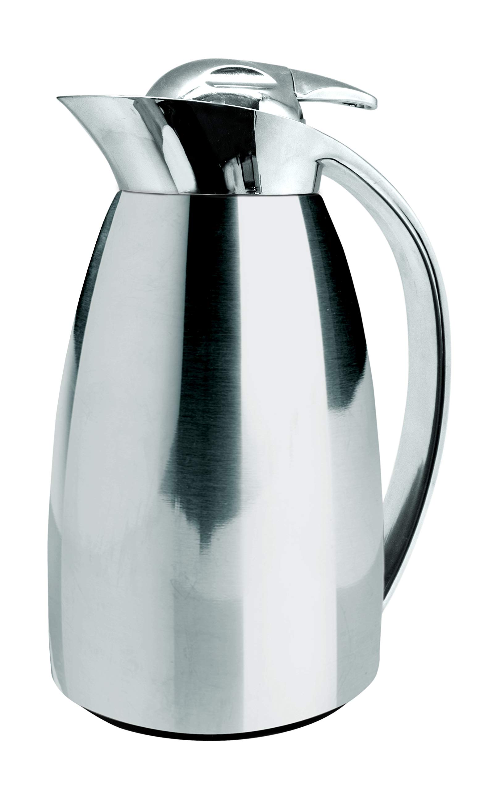 Stainless Steel Double Wall Thermal Jug and Glass Interior, NERTHUS, FIH 725