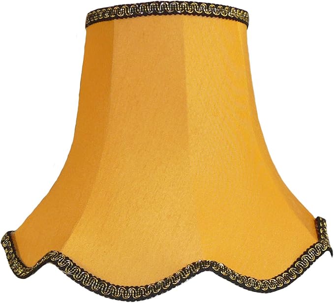 8 Inch Gold Fabric Lampshades Amazon.co.uk Kitchen & Home