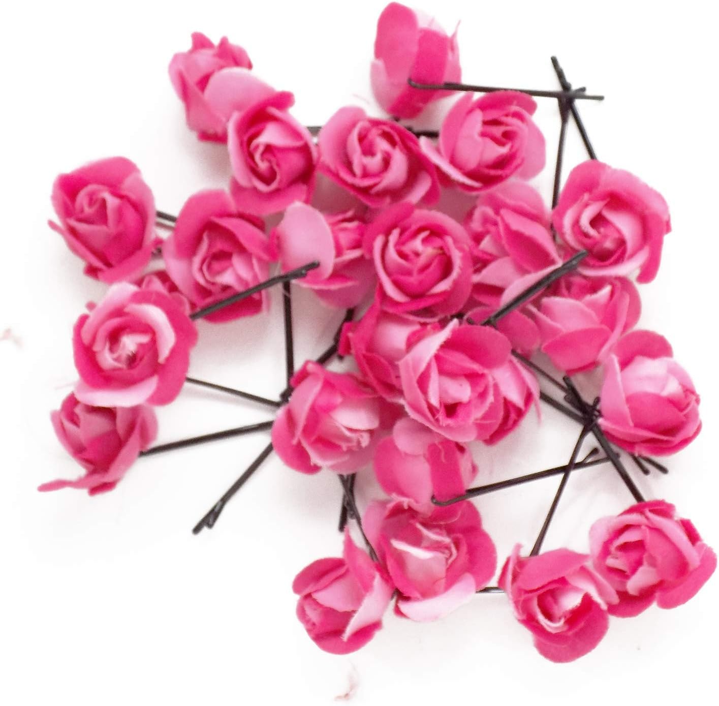 Bridal Hair Pins for Wedding, Hair Juda Pins for Women, Pink, 20 Grams, 12 Pcs, Pack of 1