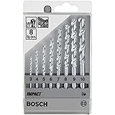 Bosch Jogo Brocas para alvenaria CYL-1 Ø3-4-5-6-7-8-9-10 mm