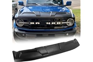 Broaddict Hood Deflector Hood Protector Fit for Ford Bronco 4-Door & 2-Door 2021 2022 2023 2024 2025