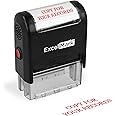 ExcelMark Copy for Your Records Self Inking Rubber Stamp - Red Ink (A1539)