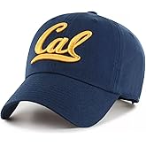 Officially Licensed Cal Berkeley Relaxed Fit Hat Adjustable Classic University Cap Navy Blue