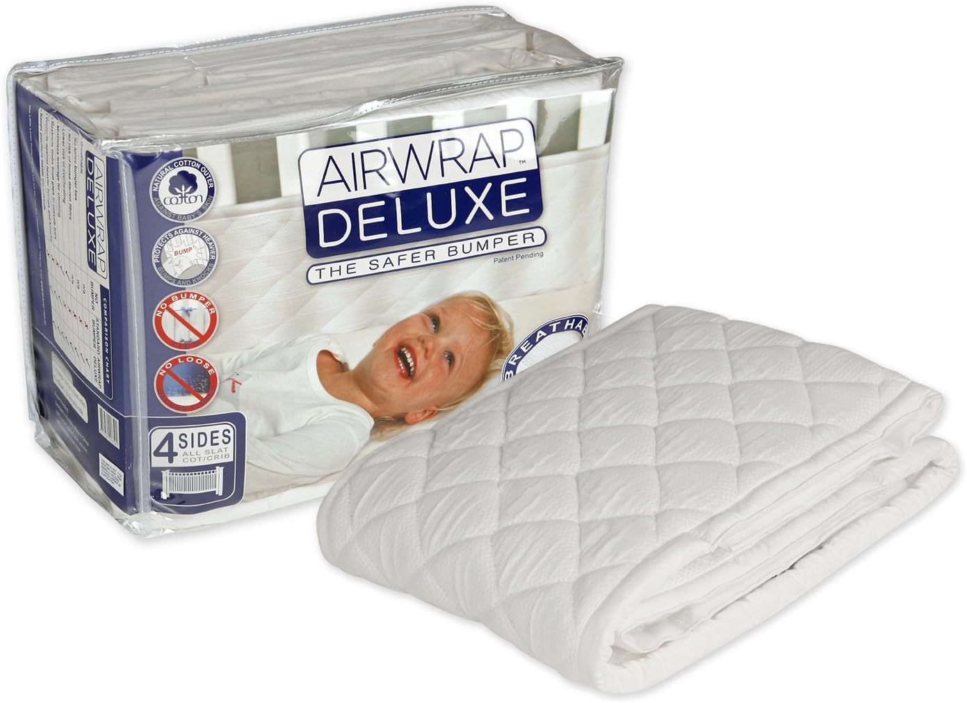 airwrap deluxe cot bumper
