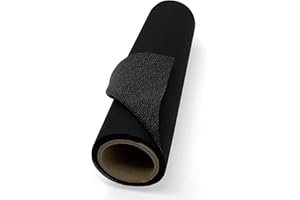 HBI H.B.I. PRODUCTS H.B.I. Products 9" x 5 yd Fusible Black 100% Cotton Woven Iron On Interfacing, for Crafting, Quilting, Sewing, Shirt Plackets, Dresses, Collars, Cuffs and Other DIY Projects