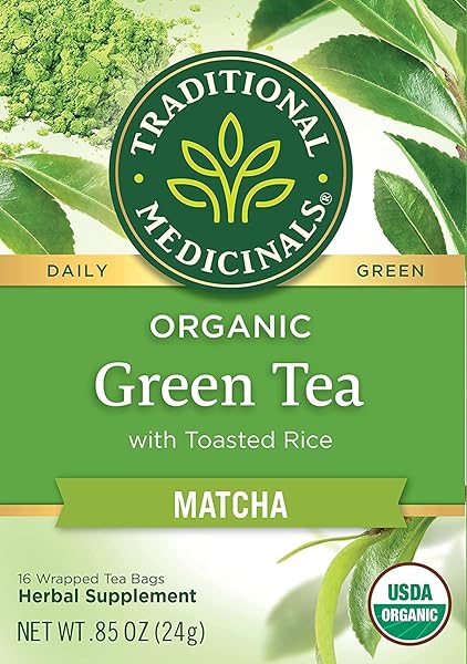 GREEN TEA (GREEN TEA MATCHA, 16 COUNT (PACK OF 6) 96 TEA BAGS TOTAL