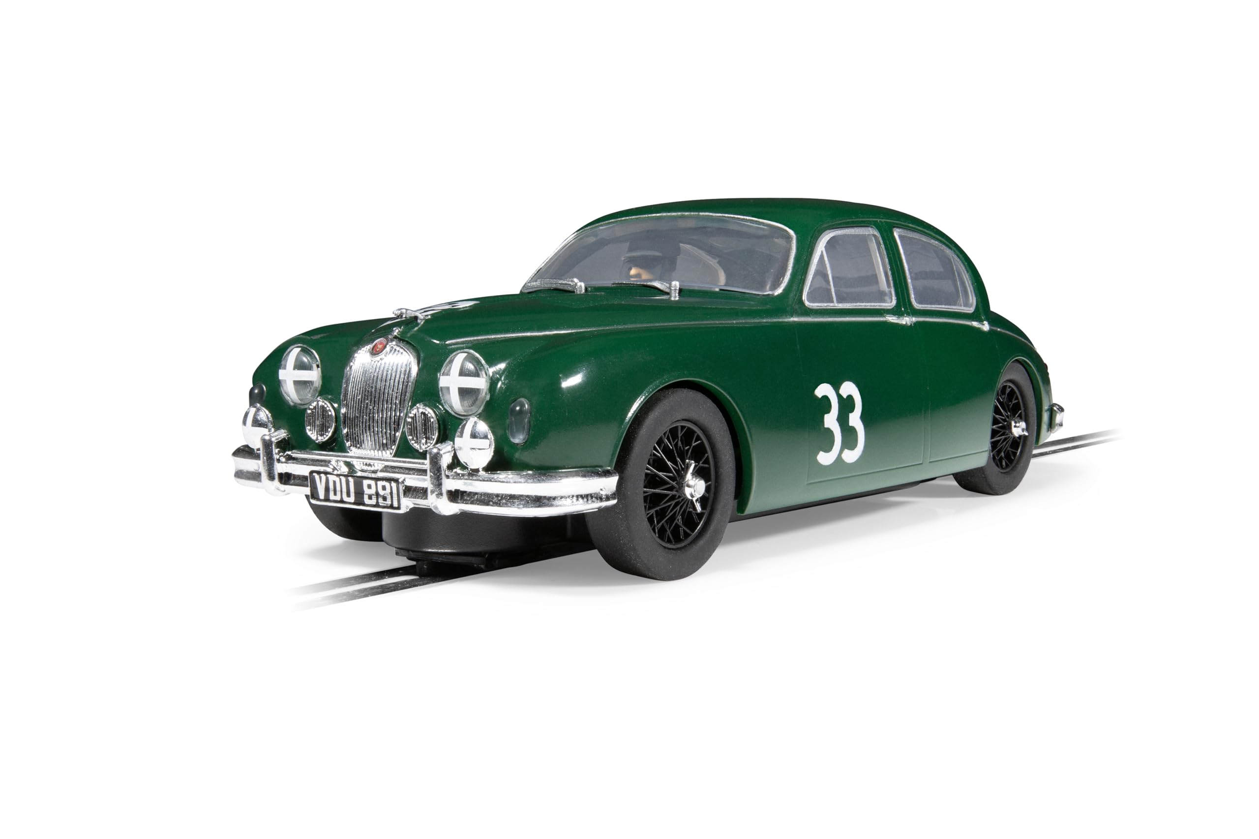 Scalextric C4506 Jaguar MK1 - Mike Hawthorn Cars - Touring Cars
