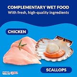 INABA Ciao Stew Chicken with Scallop Wet Cat Food 12 Packs 480g view 3