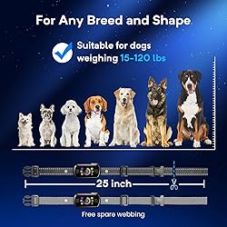 KFGUH Dog Bark Collar, 2 in 1 Separate & Multiple