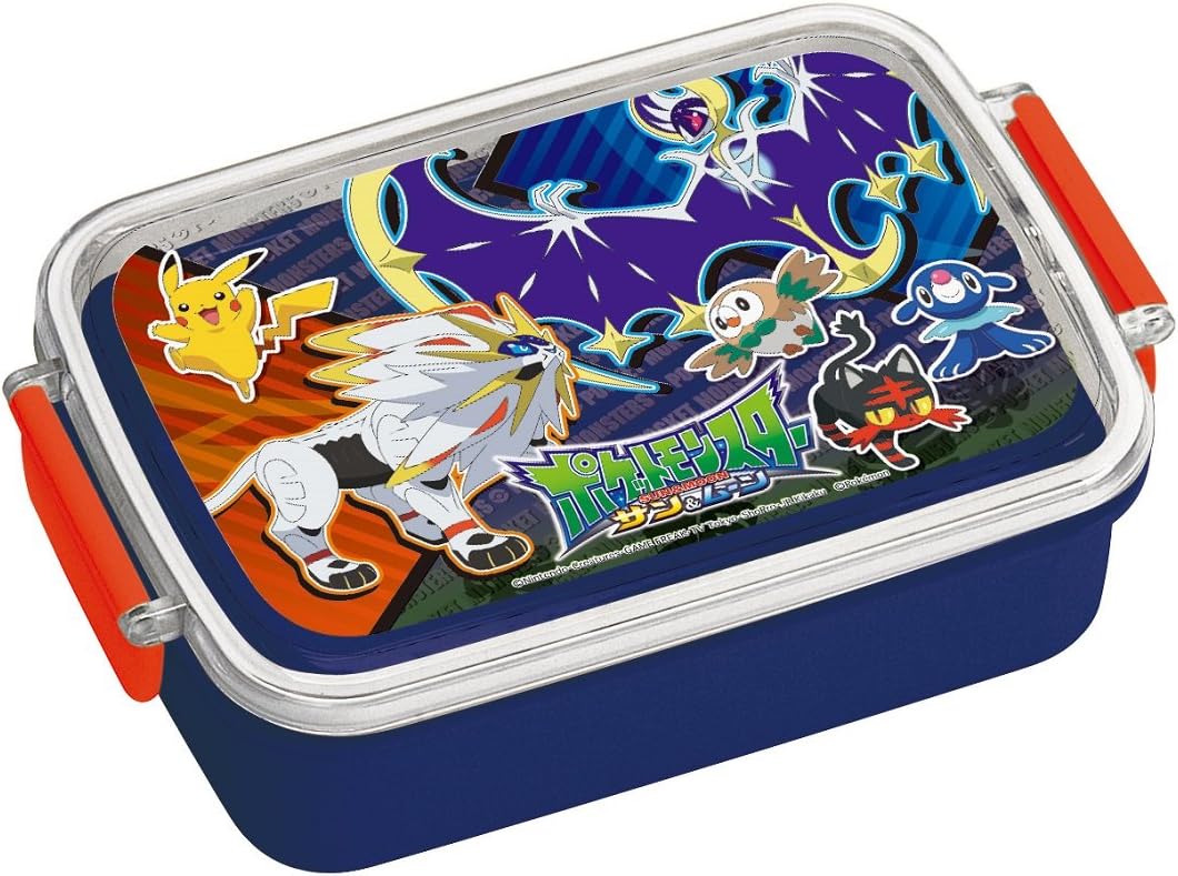 Amazon Co Jp スケーター ランチボックス 450ml 弁当箱 サン ムーン ポケットモンスター Rb3a ホーム キッチン