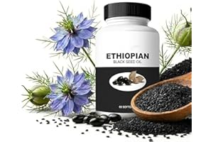 Ethiopian Black Seed Oil, Black Seed Oil, 60 Softgels (1 Bottle)