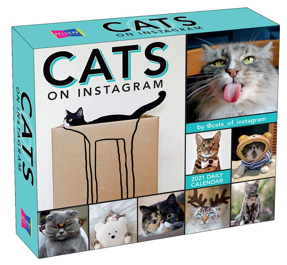 2021 Cats On Instagram Boxed Daily Calendar Chronicle Books Llc 0764453110869 Amazon Com Books