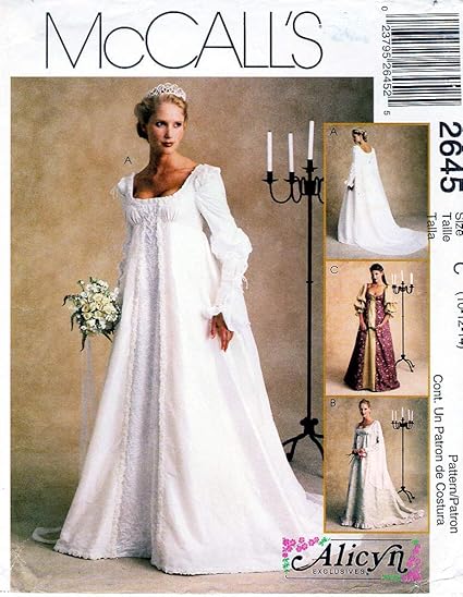 medieval wedding dress