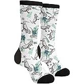 LUMANSITTER Novelty Fun Crew Socks Fashion Comfortable Men And Women Crazy Dress Socks