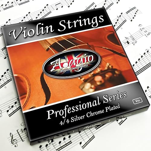 Pirastro Tonica 4/4 Violin String Set Medium Gauge with Ball End E