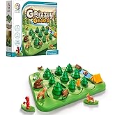 SmartGames Grizzly Gears &ndash; Rotating Maze Puzzle Game with 80 Challenges for Ages 7+