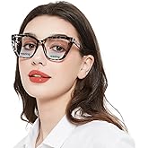 WEMOOTANTS Oversized Bifocal Reading Glasses for Women Large Cat Eye Bifocal Readers 1.0 1.25 1.5 1.75 2.0 2.25 2.5 to 3.5