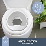 Dreambaby Non-Slip Potty Training Toilet Seat Gray 14.5in Ergonomic view 3
