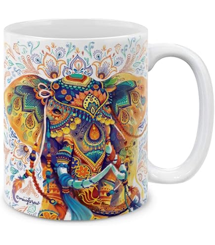 Amazon.com: Buddha Ceramic Coffee Mug 16-Ounce By F.e.s.s. : Home & Kitchen