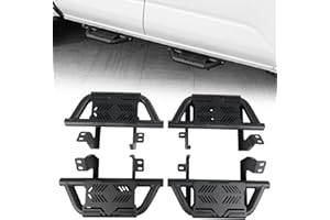 Trumgeta EZ Side Steps Fit for 2024 2025 2026 Toyota Tacoma Double Cab/Crew Cab 4 Doors Running Boards 350 LBS