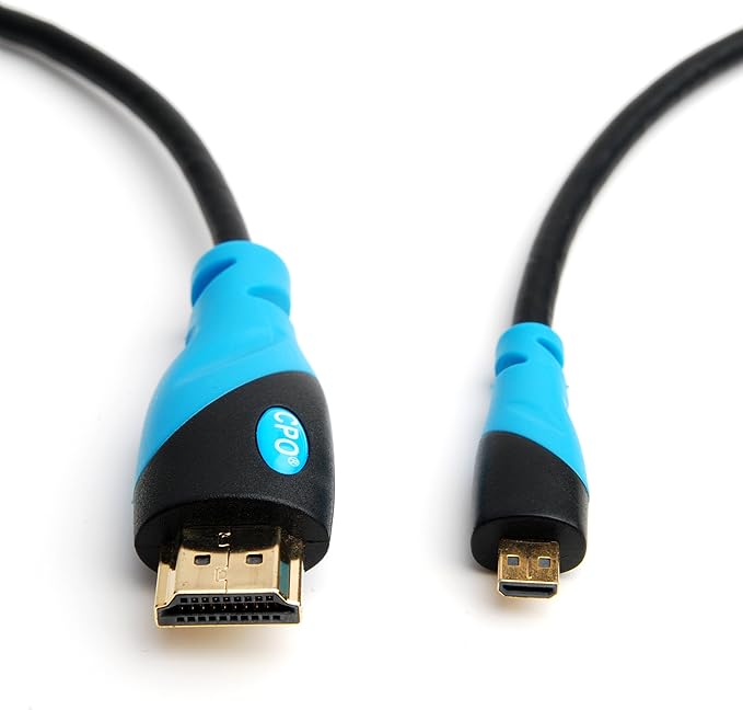 Tesco HUDL Micro D Hdmi Cable Gold Connectors 1080p Amazon.co.uk