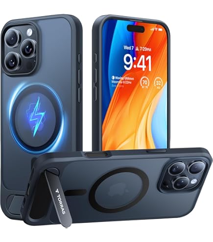 Amazon.com: TORRAS Strong Magnetic & Seamless Stand for iPhone 16