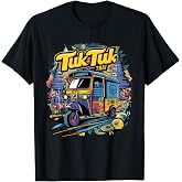 Vibrant Tuk Tuk Thai Adventure T-Shirt
