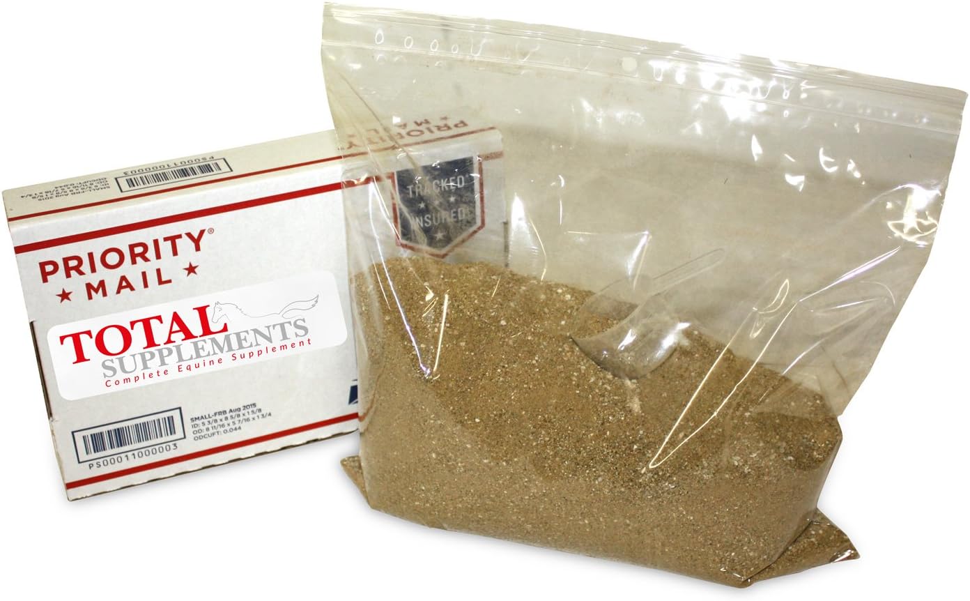 Total Supplements Equine Supplement 3 LB Box - Eco Friendly Packaging