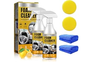 Birunwer Multi-Purpose Foam Cleaner, Rayhong Foam Cleaner, All Around Master Foam Cleaner,Homebbc Foam Cleaner, Upholstery Cleaner for Car Seats, Interior Car Cleaner(2PCS)