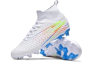 GODLARK Mens Soccer Cleats Womens Indoor Soccer Shoes Wide Baseball Turf Shoes Adult Youth Rugby Shoes Big Boys Small Spikes AG TF Football Boots