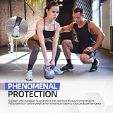 Lexniush Ankle Support 2 Pack for Sprained Ankle Plantar Fasciitis Relief view 5