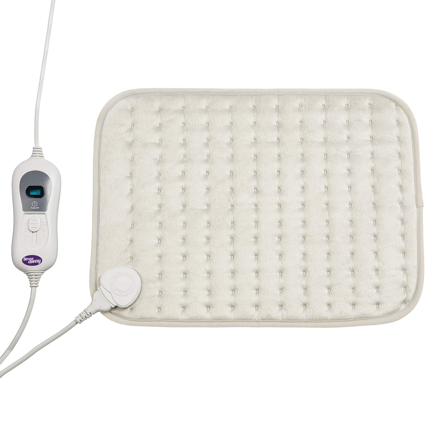 Stress Away Electronic Heat Pad, 4 Timer Settings for Extra Warmth