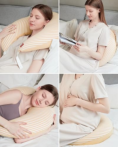 Mamaway Pregnancy Pillow for Sleeping, Nursing Pillow for - Main Image