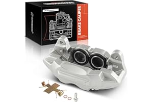 A-Premium Disc Brake Caliper Assembly with Bracket Compatible with Chevrolet Silverado, Silverado 1500 LTD, Suburban, Tahoe & GMC Sierra 1500, Yukon & Cadillac Escalade - Front Right Passenger Side
