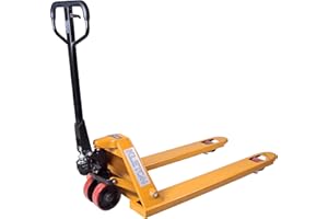 Hydraulic Pallet Trucks, Steel, 36" L x 20-1/2" W, 5500 lbs. Capacity