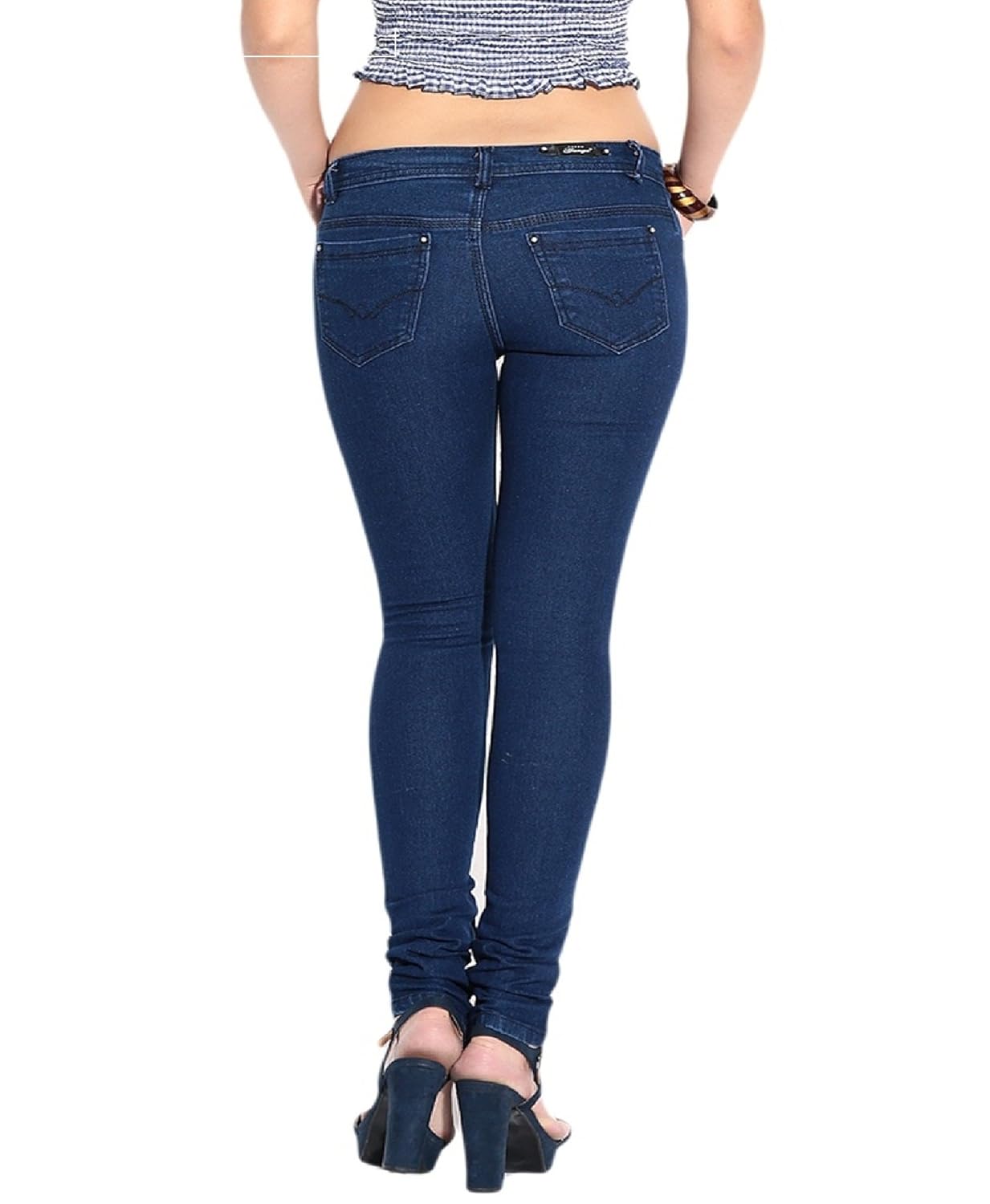 ganga women's slim fit jeans