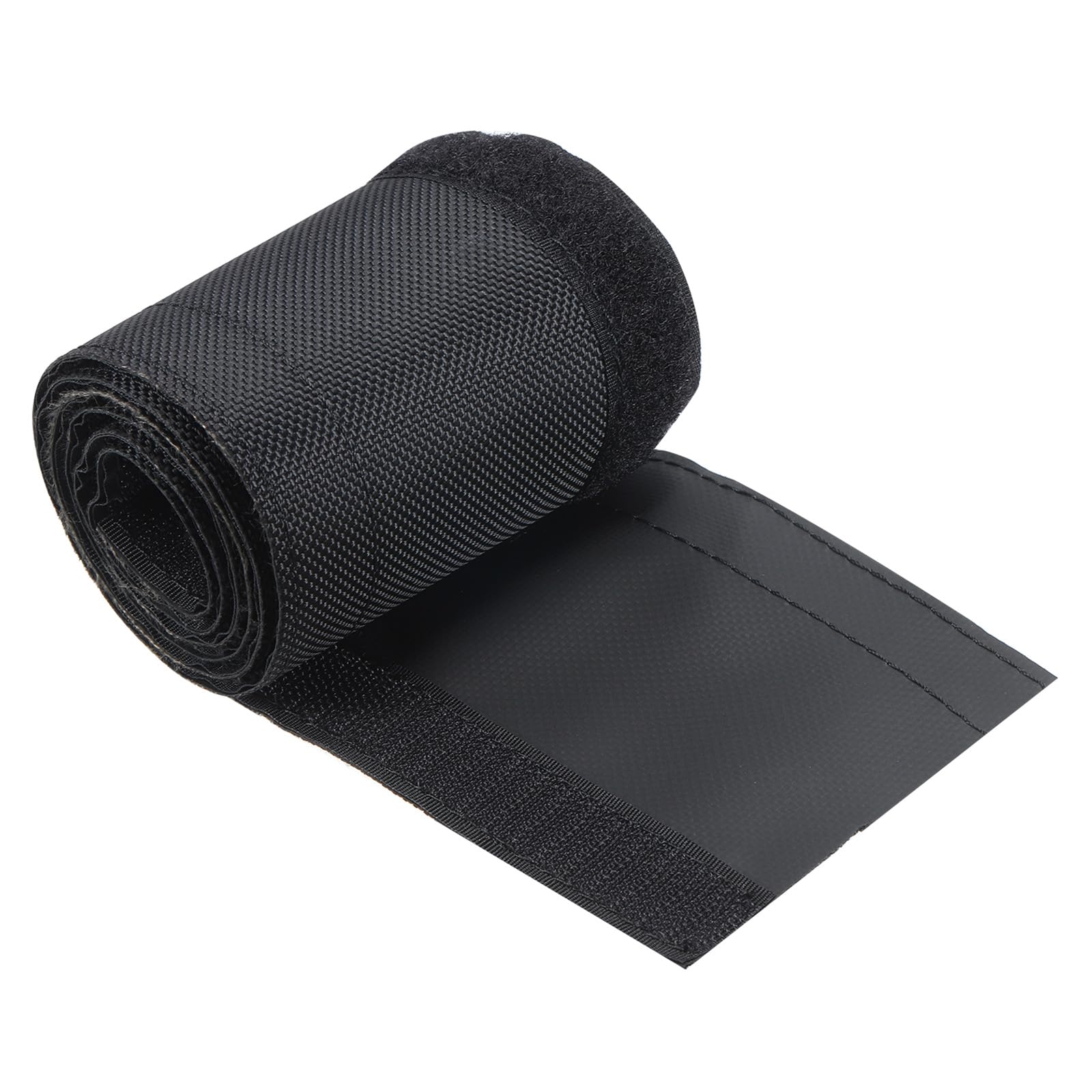 PATIKIL Cable Sleeve with Hook and Loop Fastener, 3.3 Ft x 3.54" Wire Manager Cord Protector Trolling Motor Cable Sleeve Dog Cat Cord Wrap Protector for Computer Wire