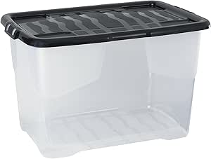 CEP 2002030110 xw203 Caja de almacenaje plástico Cristal 65 L ...