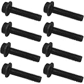 GuuYebe Bell Housing Bolts Set for LS Engine Transmission Bellhousing Bolt | Kit For LS1 LS2 LS3 LT1 LSX LS7 LS4 LQ9 LQ4 LS6 to 4L60E 4L80E 700R4 TH350 T56 Powerglide 6L80 4L60 6L80E 4L80 Replacement