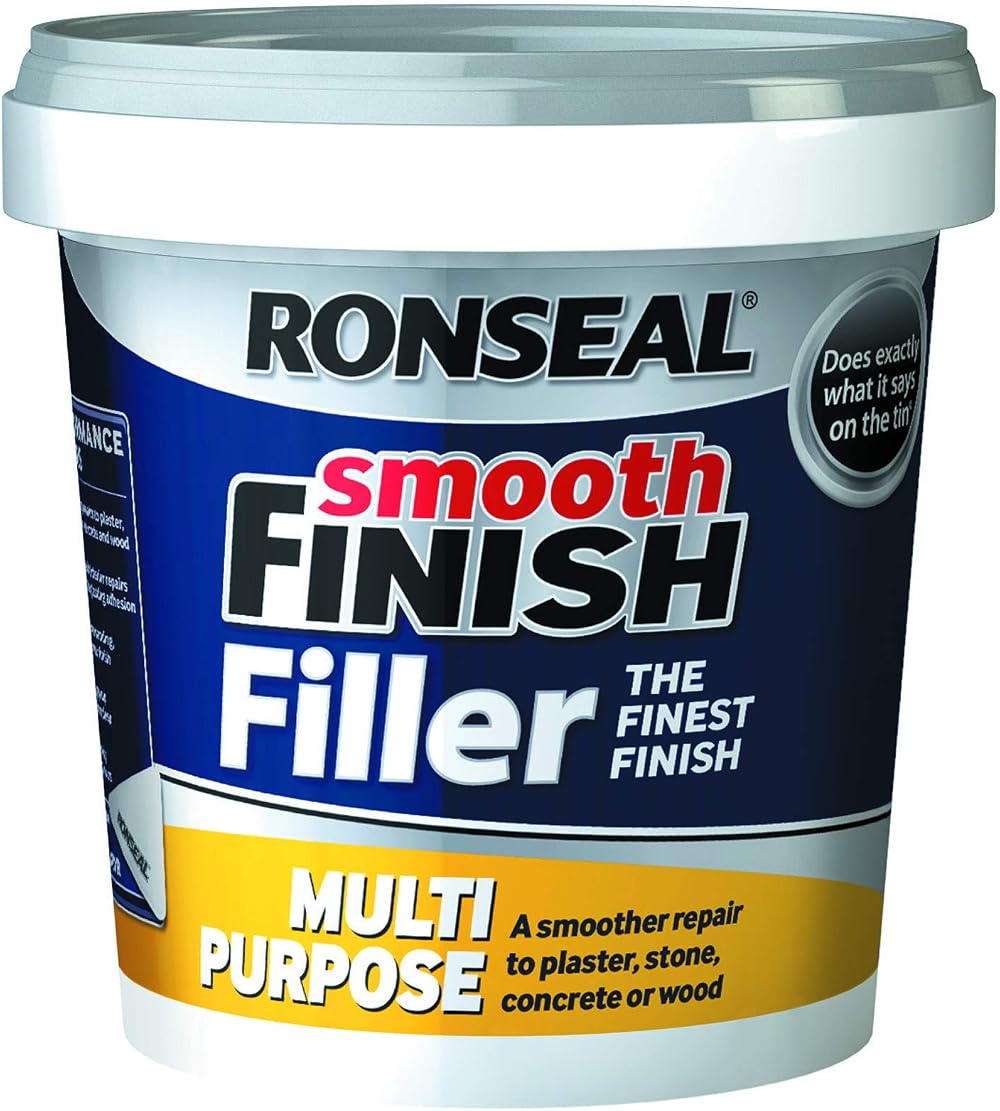 Ronseal 36547 Smooth Finish Filler Multi-Purpose Ready Mixed 2.2kg Grey