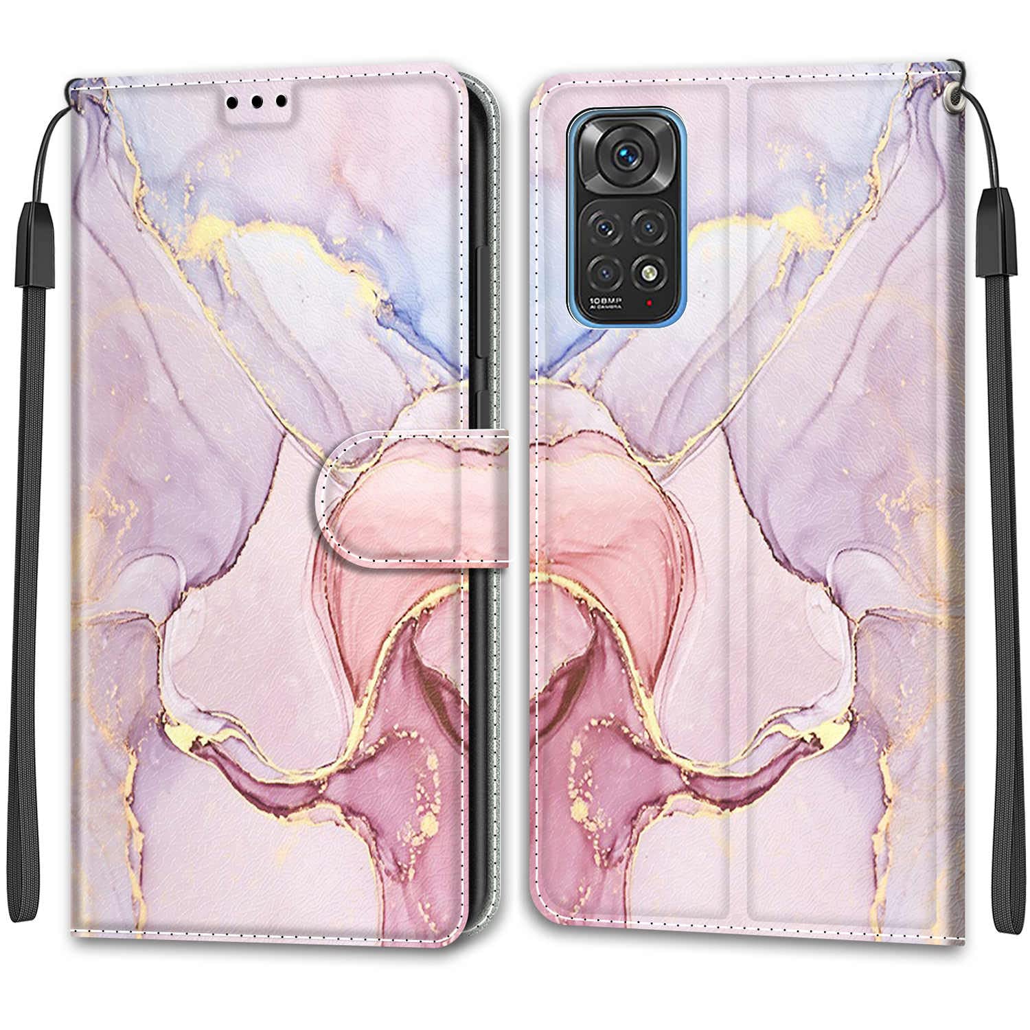 TOMYOU for Xiaomi Redmi Note 11 / Note 11s Leather Case - Pattern Premium Wallet Case Leather Flip Cover For Xiaomi Redmi Note 11 / Note 11s [Card Holder] [Magnetic Closure]