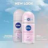 NIVEA Pearl & Beauty Anti-Perspirant Roll-On 50ml x6 Pack - 72h Protection view 6
