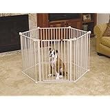 carlson 2 in 1 plastic gate and pet pen
