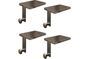 Zhitaoxun Christmas Stocking Holders,Heavy Duty Mantel Stocking Hangers,Fireplace Stocking Hangers for Christmas Holiday Party Decoration,Mantel Stocking Holder Hooks (Vintage Bronze, 4PC)