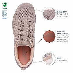 Skechers Women's Virtue Sneaker, Taupe, 9.5 US