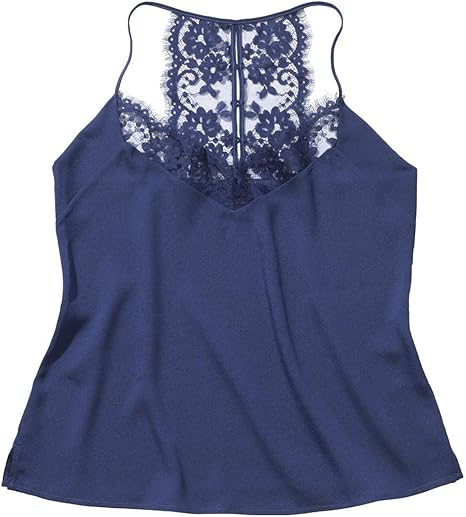 Amazon ピーチ ジョン インナーキャミソール Salon By Peach John アンティークフラワーキャミ レディース ネイビー 日本 S 日本サイズs相当 インナーキャミソール タンクトップ 通販