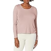 Steve Madden Womens Women's Ribbed Long-Sleeve Sleep TeeNight Shirt