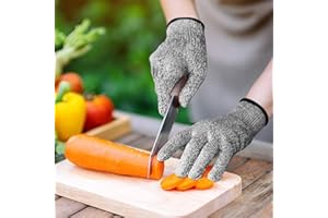 Cut Resistant Gloves-Kitchen,Meat Cutting,Mandolin slicing,Food Grade, High performance level 5 protection. Size, M, L, XL