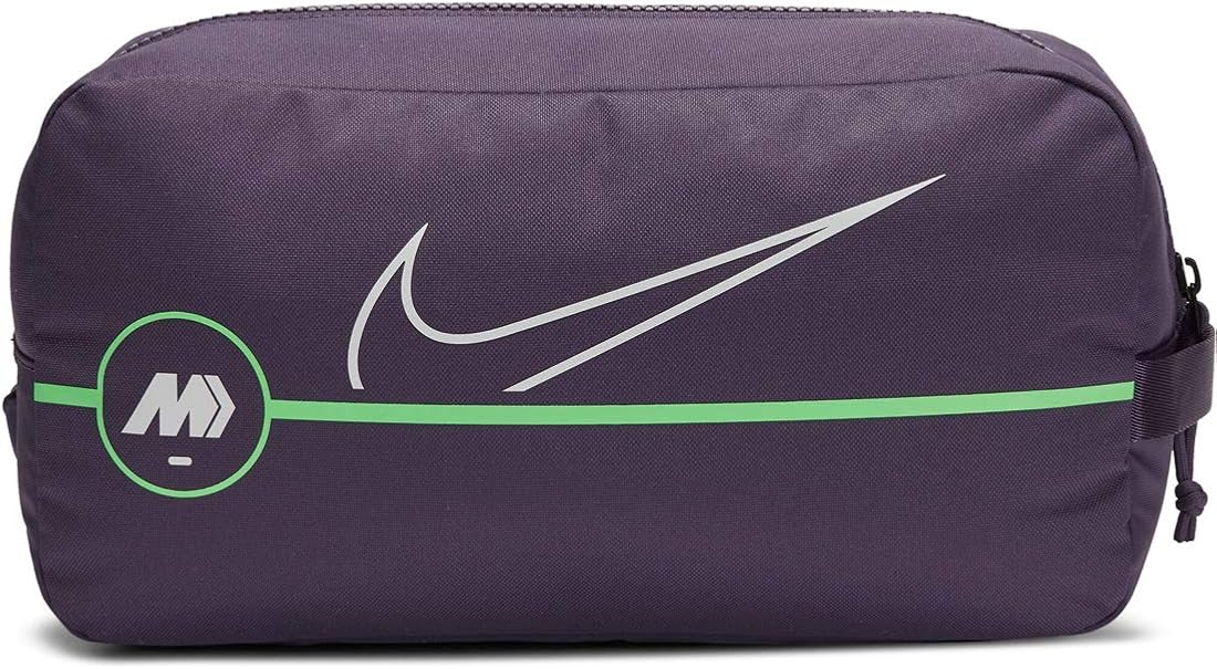 Nike Unisex Mercurial Soccer Shoe Bag, Dark Raisin/Platinum Tint/Rage